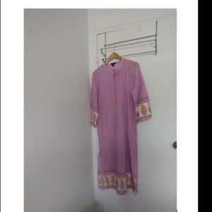 j. crew Paisley Print Coverup Dress